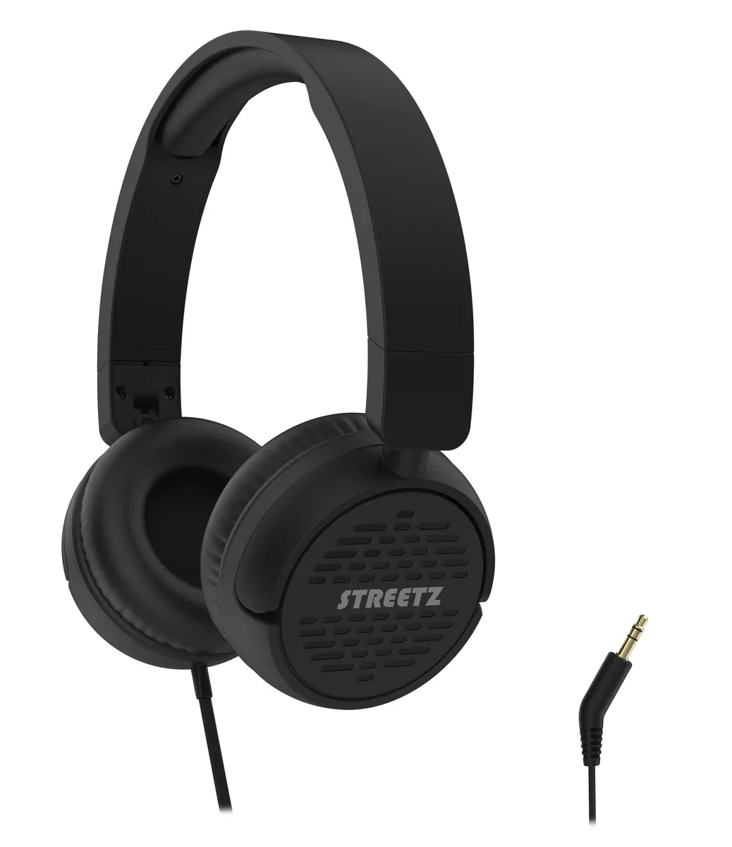 Streetz H110-BLK On-Ear Vadu Austiņas ar