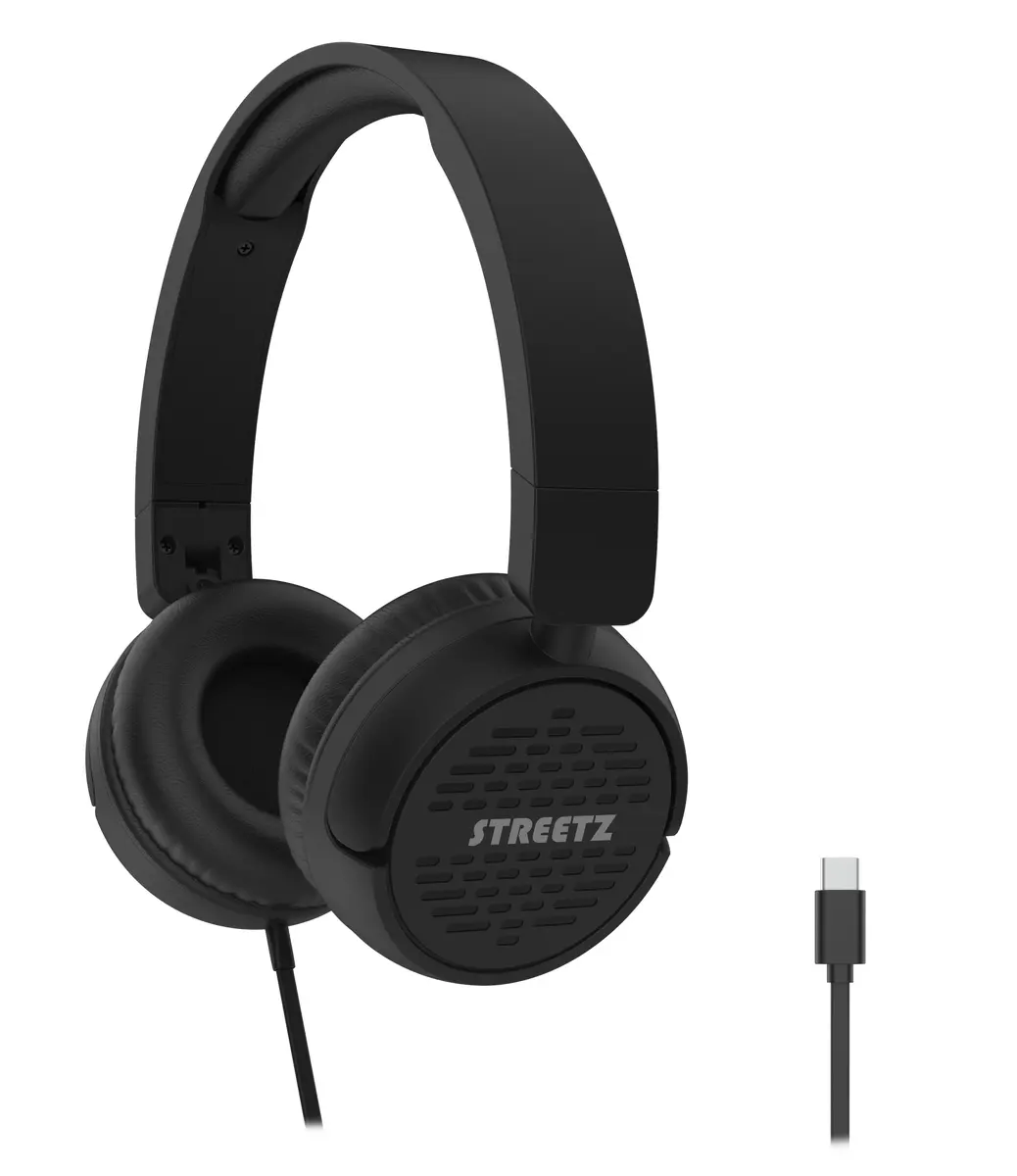 Streetz HC210-BLK Vadu Austiņas ar Iebūvētu