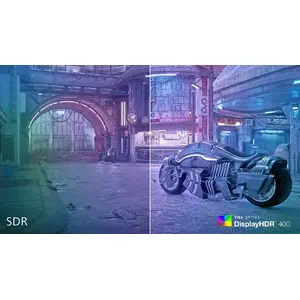 DisplayHDR 400 для более реалистичной и выдающейся картинки