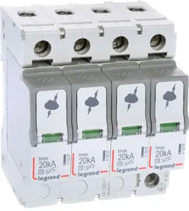 Устройство защиты от импульсных перенапряжений Legrand ON300 C 4P 20 kA 1.2 kV