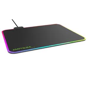 Gaming mouse pad Inca IMP-024 Black Monochromatic