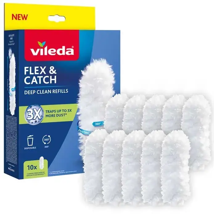 VILEDA Flex&Catch rezerves uzgaļi 177662 — 10 gab. Photo 2