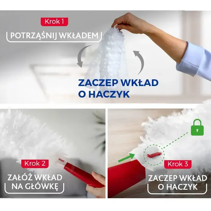 VILEDA Flex&Catch rezerves uzgaļi 177662 — 10 gab. Photo 3