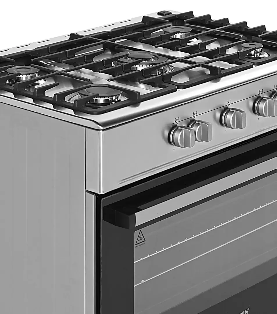 Ravanson KWGE-K90A Cheff комбинированная напольная плита Photo 4