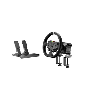 Racing wheel and pedals MOZA R3 for PC — wired/wireless, Bluetooth/USB, metal housing, 12V 6A, black