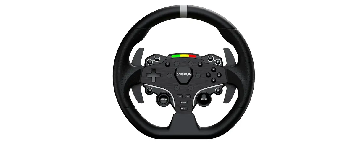MOZA R3 racing wheel and pedals for PC Photo 4