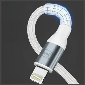 USB-C to Lightning Cable 3MK Hyper Cable N-SERIES 1m 20W