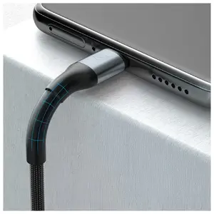 USB-C to USB-C cable 3MK Hyper Cable N-SERIES 1 m 20V 5A 100W Black