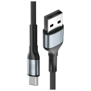 USB-A to USB-C Cable 3MK Hyper Cable N-SERIES 2 m — 9V 2A