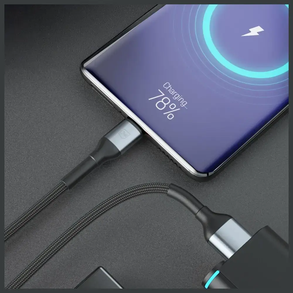 Кабель USB-A—USB-C 3MK Hyper Cable N-SERIES 2 м Photo 3