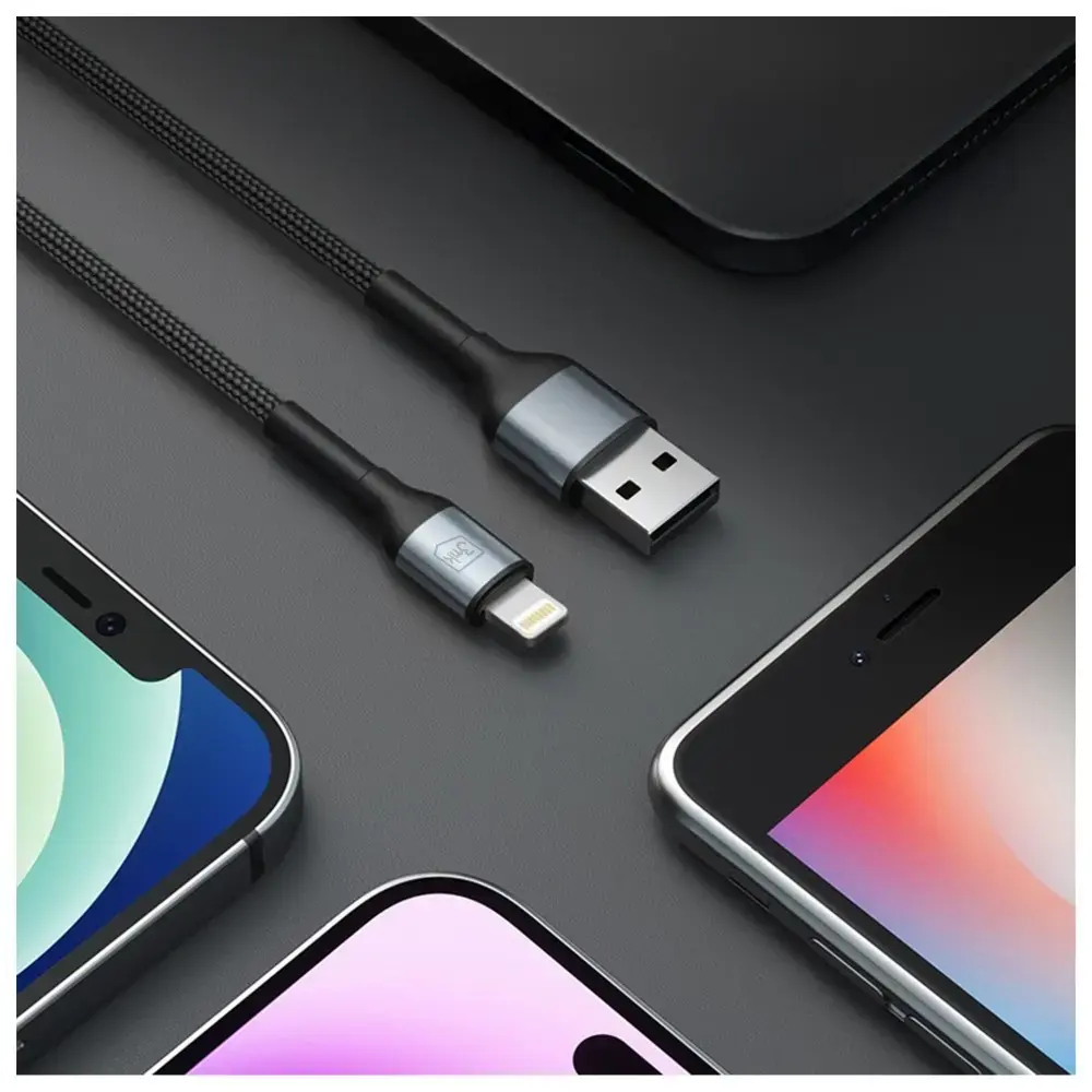 3MK Hyper Cable N-SERIES USB-A — Lightning 1 м Photo 2