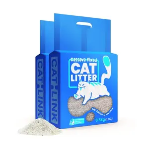 Kaļķojošais kaķu pakaišs Catlink Mixed Litter Clumping Odor Control, maisīta formula