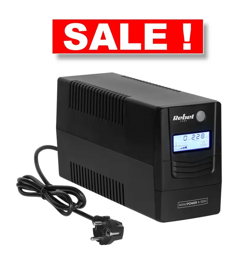Neatkarīgā barošanas ierīce (UPS) Rebel UPS-LI-1000-REBEL