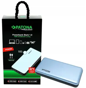 Portable Power Bank Patona Premium Powerbank Stark 1.0 PD65W 20000mAh