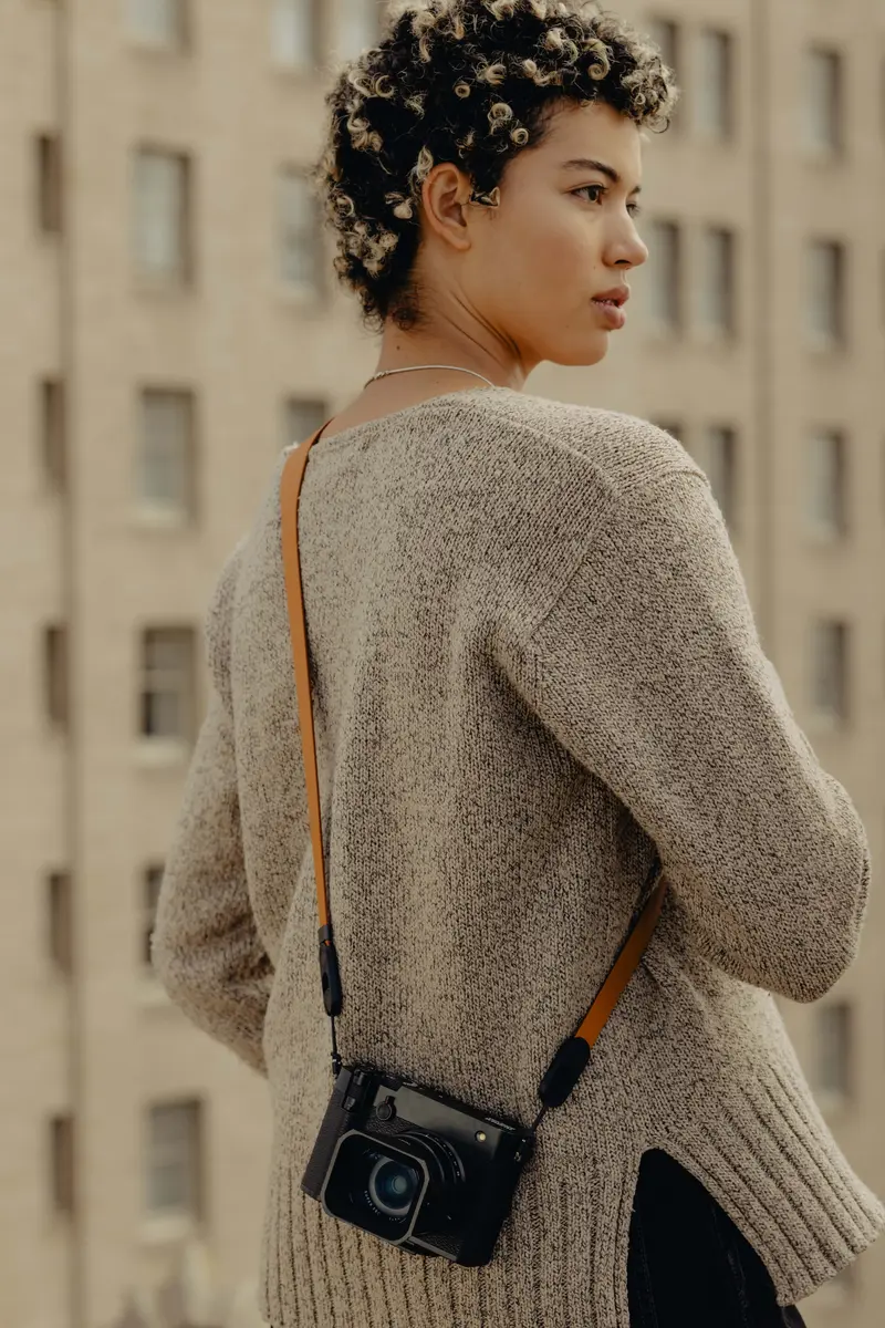 Camera strap Peak Design Form Leather Standard Amber Photo 4