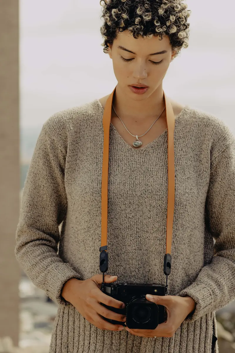 Camera strap Peak Design Form Leather Standard Amber Photo 5