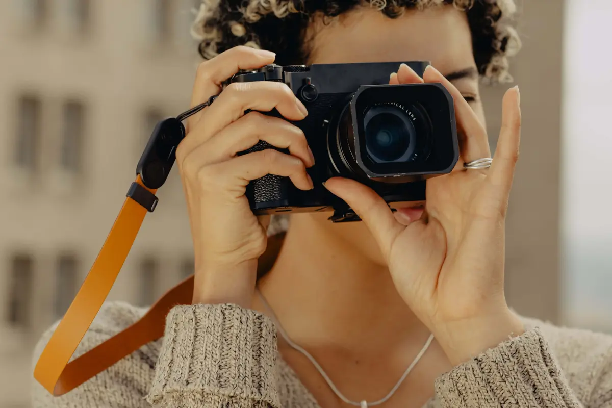 Camera strap Peak Design Form Leather Standard Amber Photo 7