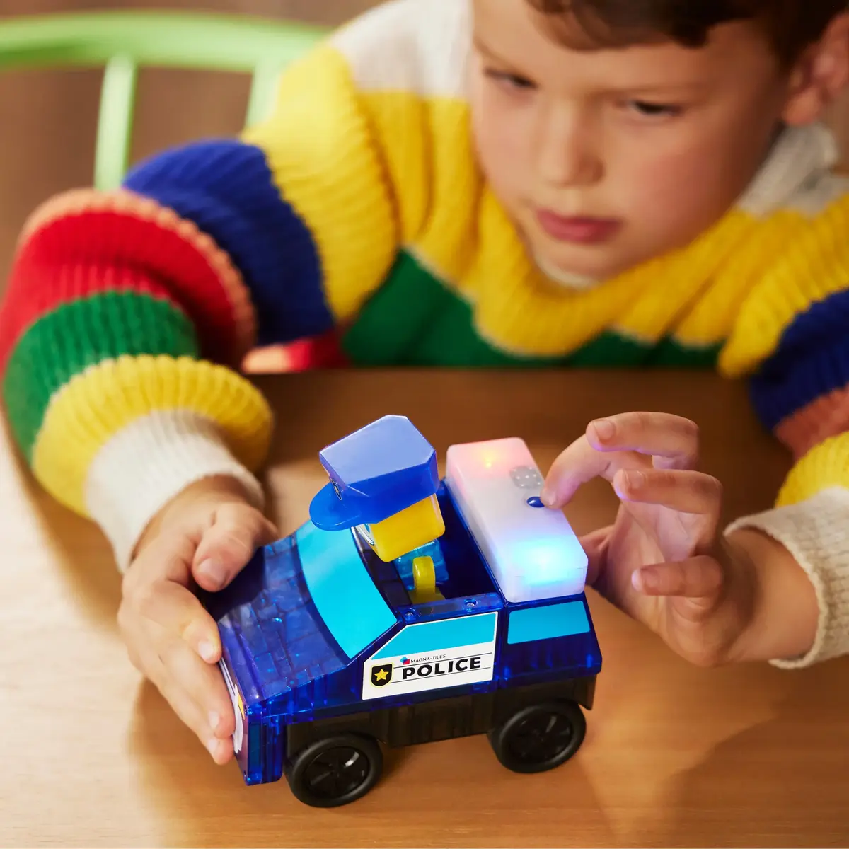 Magna Tiles магнитный набор Полицейский участок — 35 шт Photo 4