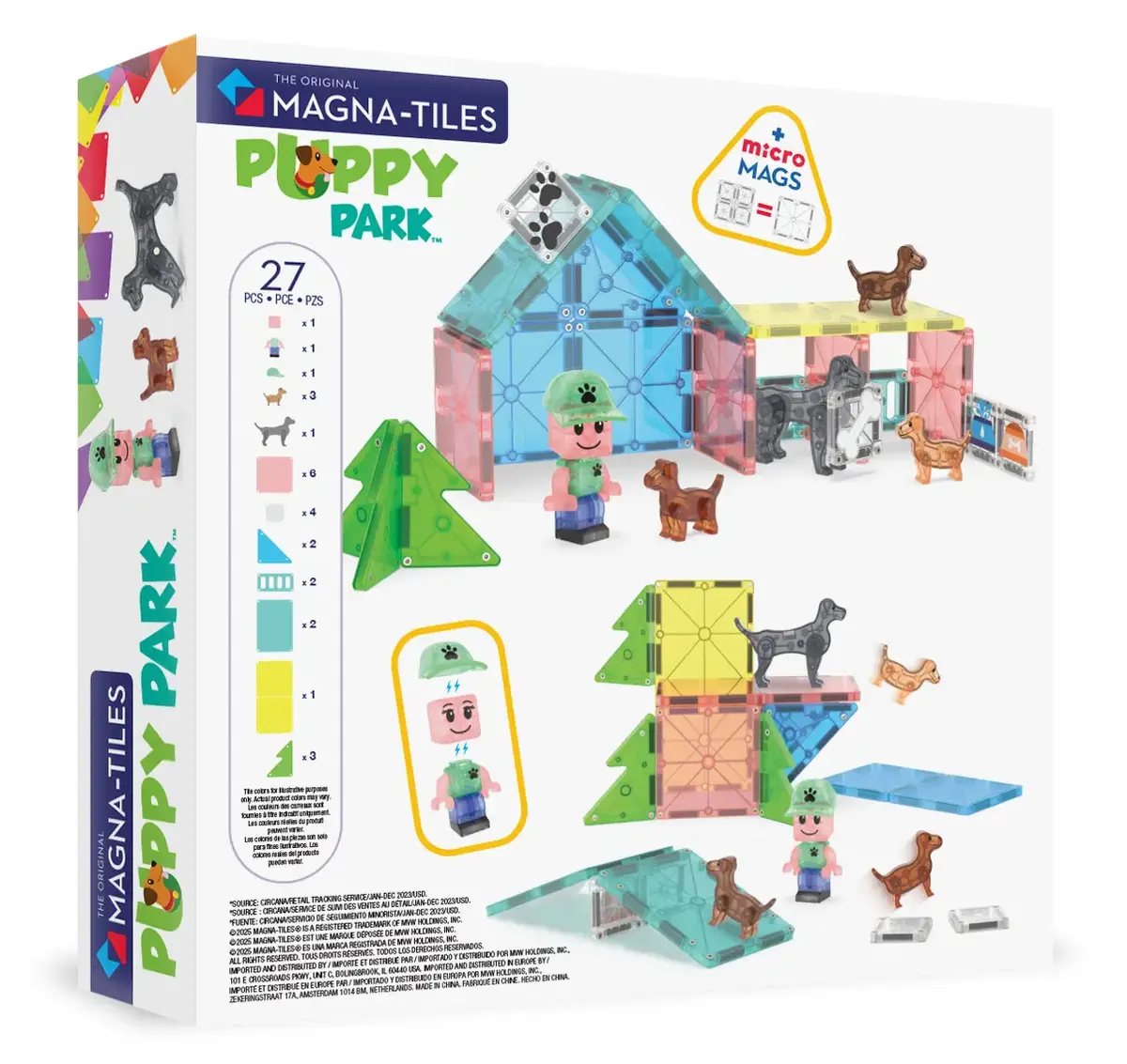 Magna Tiles Puppy Park магнитный набор — 27 шт. Photo 6