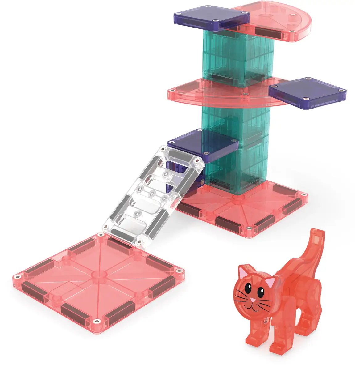 Magna Tiles Magnet Constructor Set Cat Tree 13 шт Photo 4