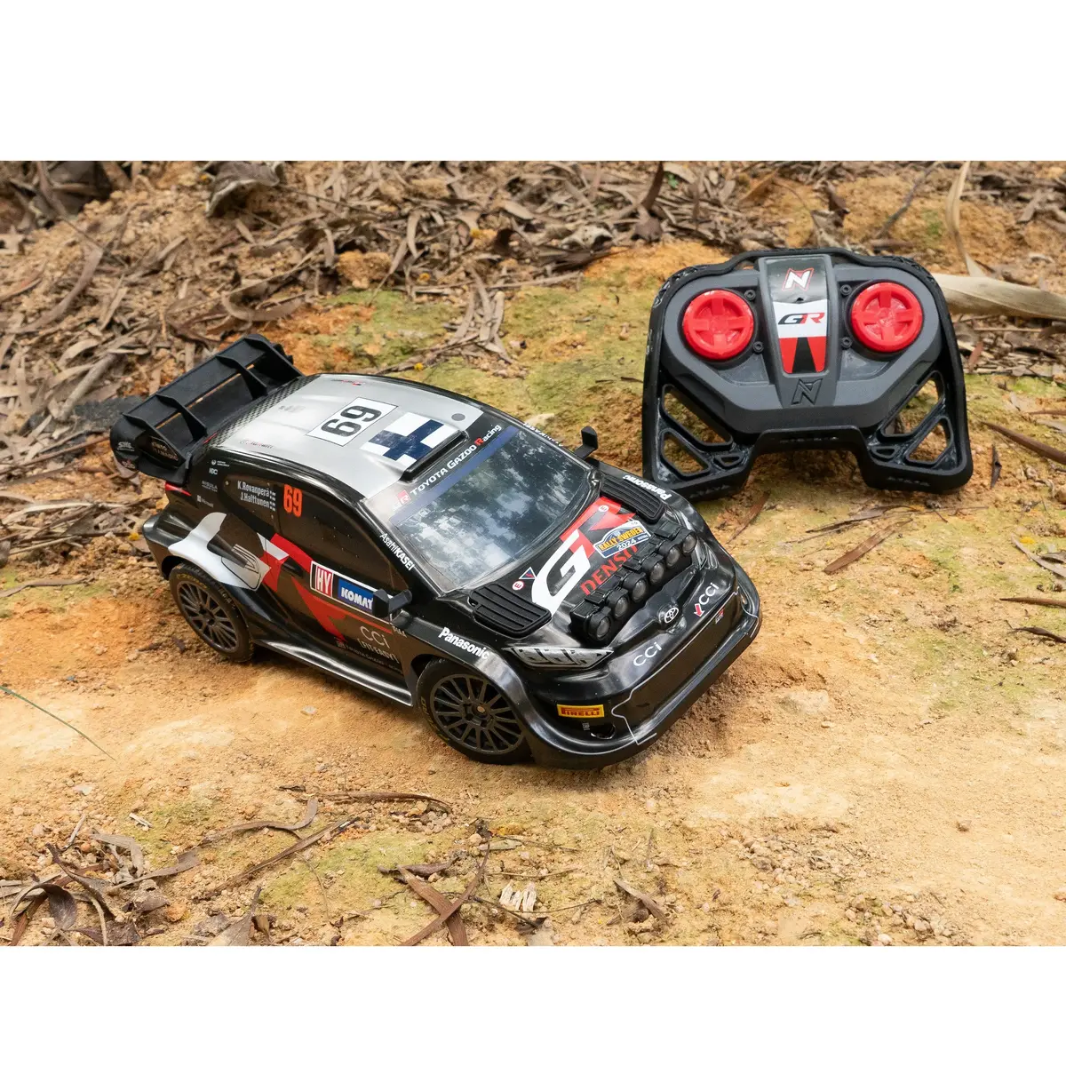 Radio control vehicle Nikko Toyota GR #69 Rovanperä 1:18 Photo 3