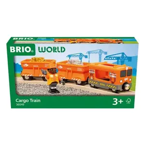 Поезд BRIO Cargo Train Многоцветный Рекомендуемый возраст 3 года