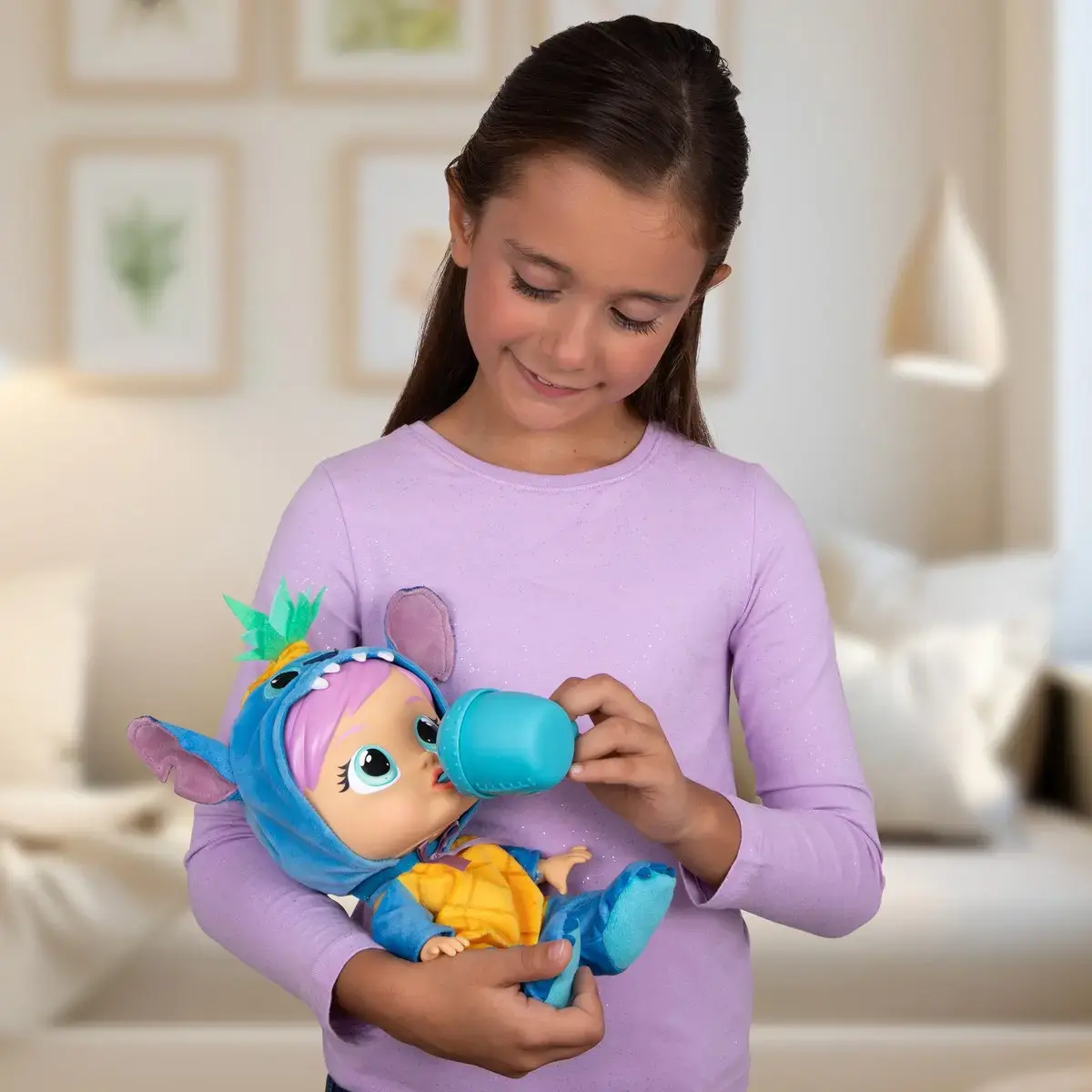 Bērnu lelle IMC Toys Cry Babies Loving Care Stitch Photo 3