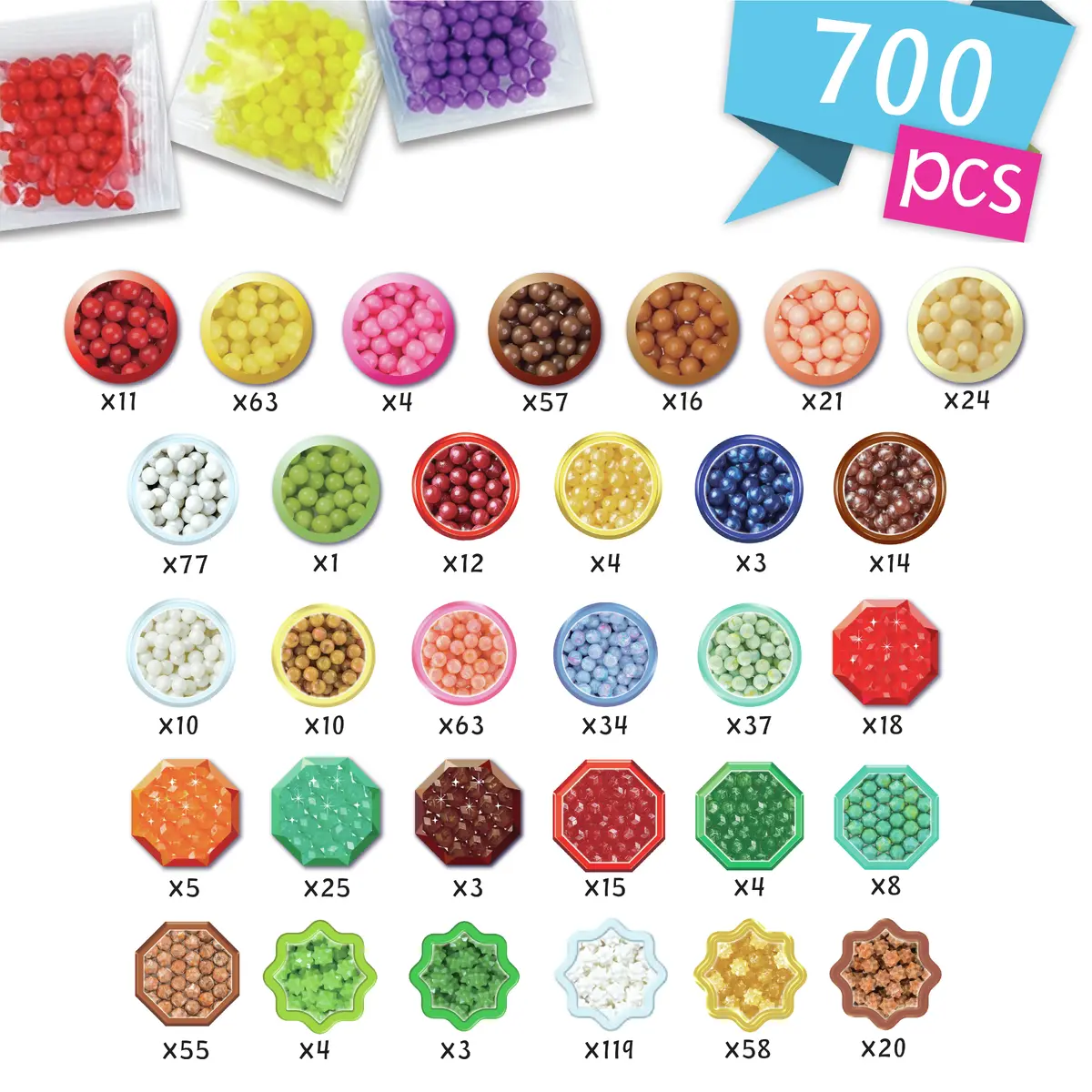 Набор для творчества Aquabeads Sundaes & Sweets Photo 3