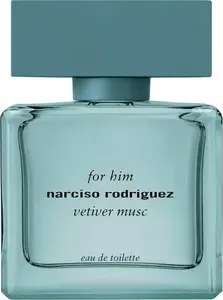 Eau de Toilette Narciso Rodriguez For Him Vetiver Musc 100 ml — vīriešu aromāts ar vetiveru un muskusu