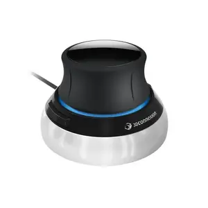 3D Pele 3Dconnexion SpaceMouse Compact Melna Pelēka Viegls Dizains Viegla Navigācija