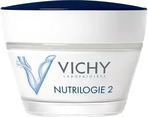 Face cream Vichy Nutrilogie 2 Intense 50 ml — for dry skin, moisturizing and skin barrier support