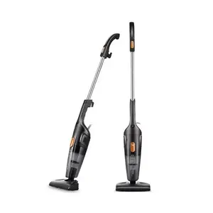 Пылесос-щетка Deerma DX115C 600W Безмешковый HEPA Черный