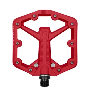 Crankbrothers Stamp 1 Gen 2 velosipēda pedāļi sarkani 100mm 160.5g
