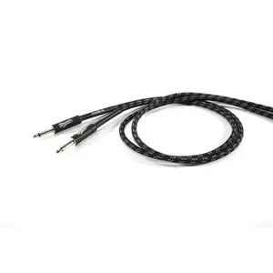 Audio kabelis Proel BRV100LU6BW 6m 6.35mm vīriešu melns