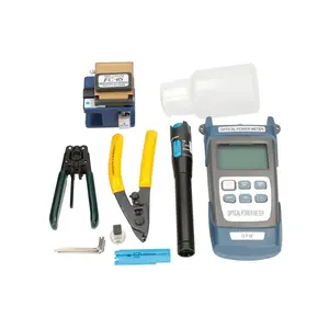 Fiber optic toolkit Extralink EX.18730 — 12 elements, professional fiber optic tool set