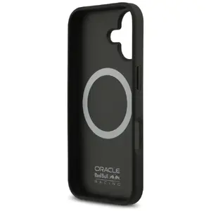 Чехол Red Bull Kevlar Logo Matt MagSafe для iPhone 17 — черный