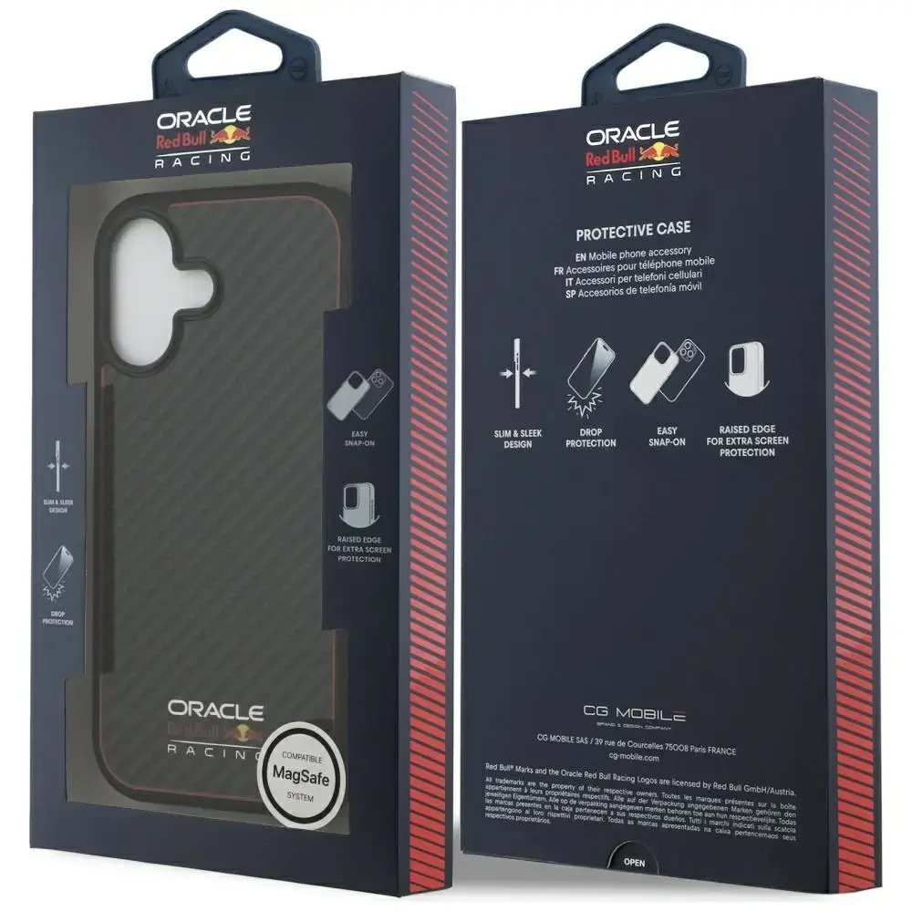 Чехол Red Bull Kevlar Logo Matt MagSafe — iPhone 17 Photo 5