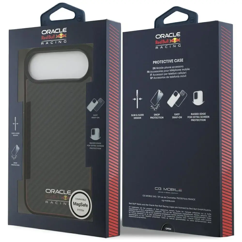 Чехол Red Bull RBHMP17M24CFOSK Kevlar MagSafe Photo 4