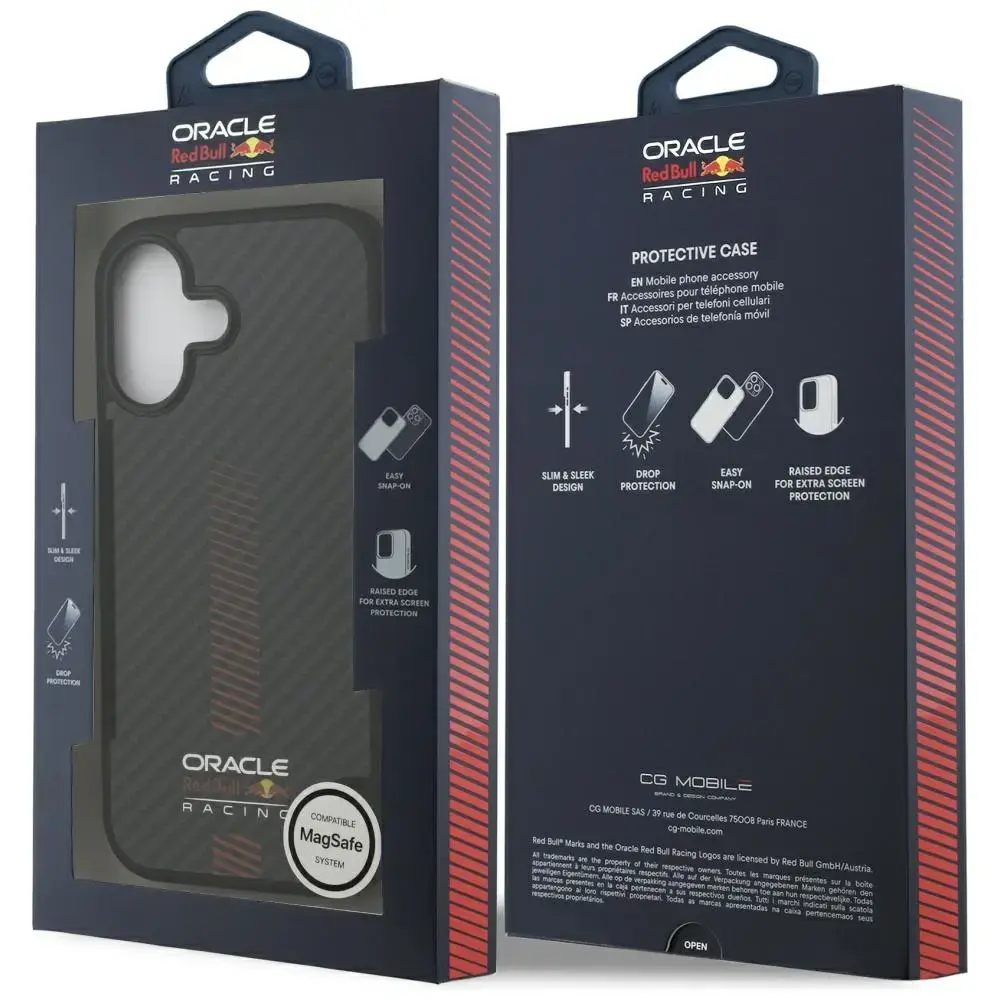 red bull Kevlar Powerbar MagSafe кейс для iPhone 17 Photo 5