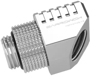 Barrow Adapteris 45° G1/4 iekšmale‑iekšmale (FBFTWT45‑V2 S) Sudraba