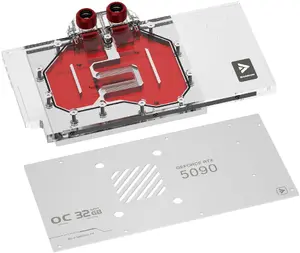 Water block Barrow for ASUS ROG Astral 5090 GPU White, model BS-ASA5090-PA W