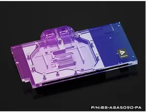 Water block Barrow for ASUS ROG Astral 5090 GPU, black