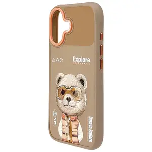 Чехол для смартфона Nimmy Cool&Cute 2.0 Bear для iPhone 17 — бежевый