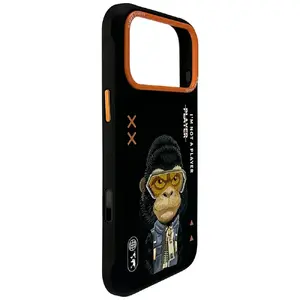 Чехол Nimmy Cool&Cute 2.0 Gorilla для iPhone 17 Pro Max, чёрный