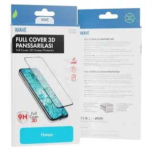 Screen/Back Protector Wave WAVE-FC3D-HN-90-BK Honor Scratch Resistant