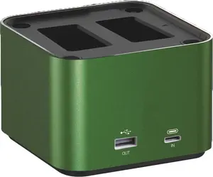 Battery Charger Hähnel Procube 3 Twin for Canon (model 1000 577.0) — dual-slot charger for camera batteries