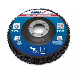 Angle Grinder Accessory DEDRA F61-125 Diameter 12.5 cm 8500 RPM