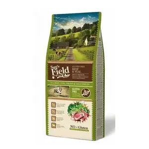 Sausais barības produkts suņiem Sams Field DOG GF Adult Medium Liellops un teļa gaļa 13 kg
