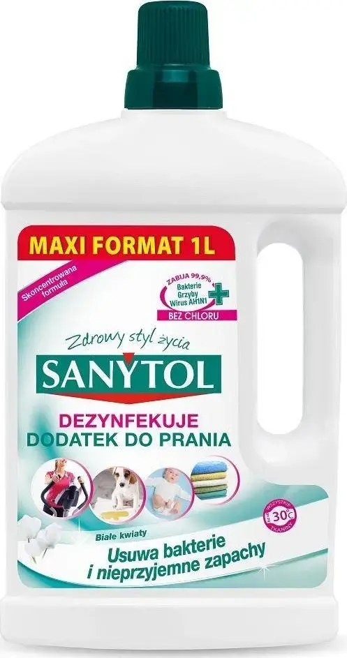 Dezinficējoša veļas piedeva SANYTOL 1000ml, 3045206360609