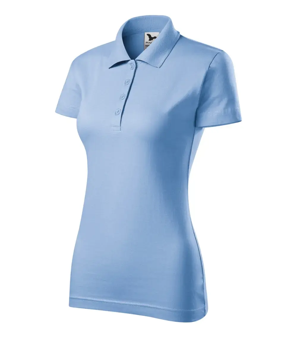 Женская поло MALFINI ADL 22315 Sky Blue Photo 3